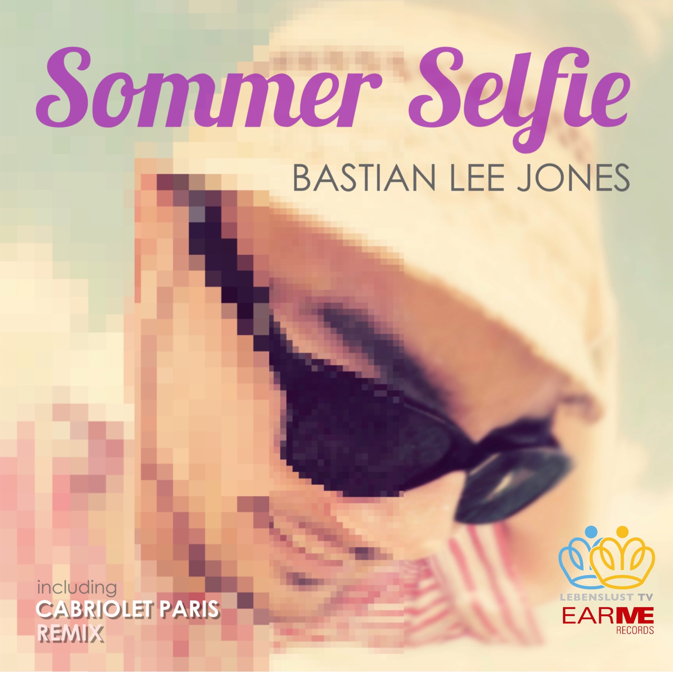 Cover artwork for “Sommer Selfie” by Bastian Lee Jones.