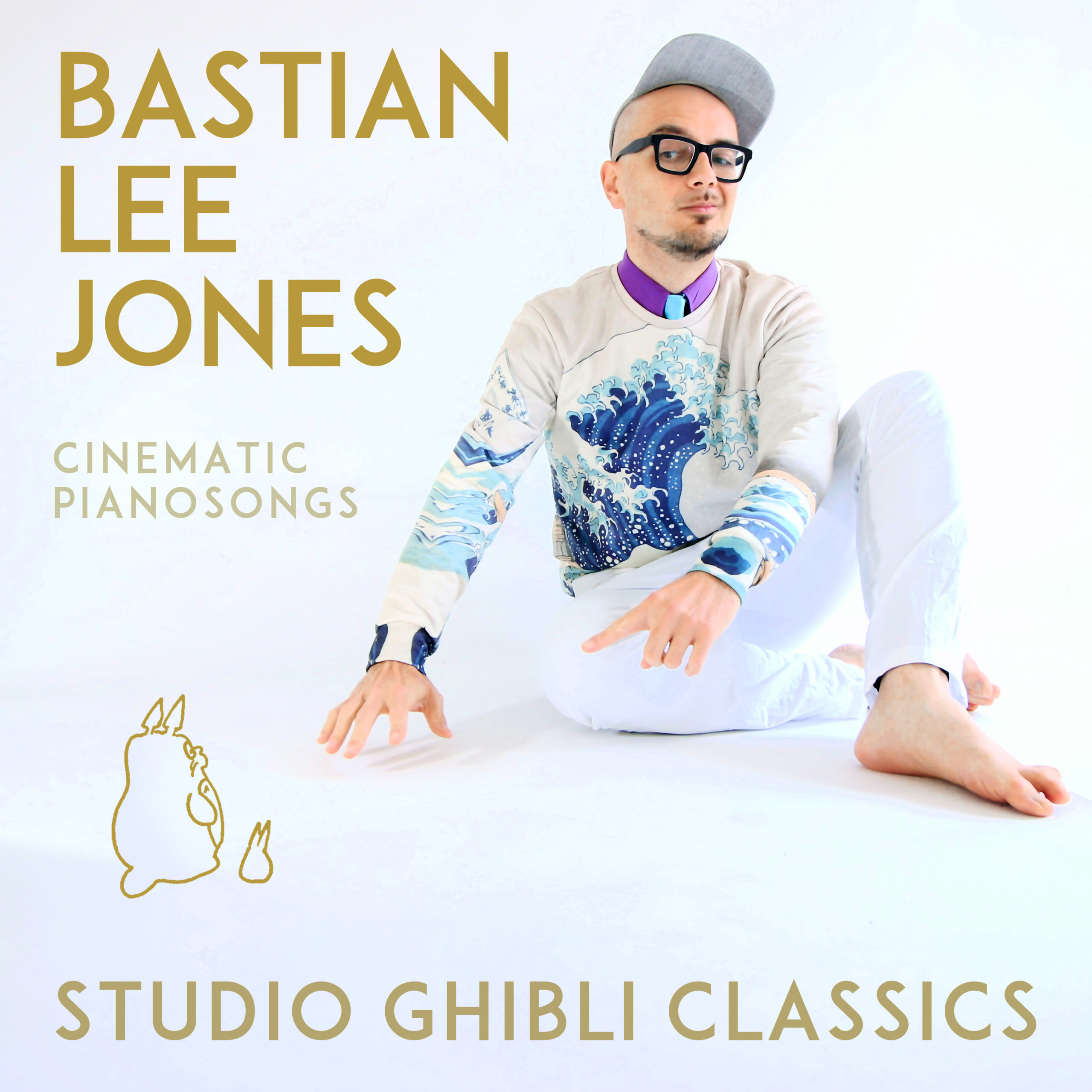 Cover artwork for “Cinematic Piano: Studio Ghibli Classics” by Bastian Lee Jones.