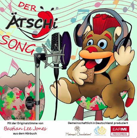 Cover artwork for the “ÄTSCHi® Crunchmonster Song”.